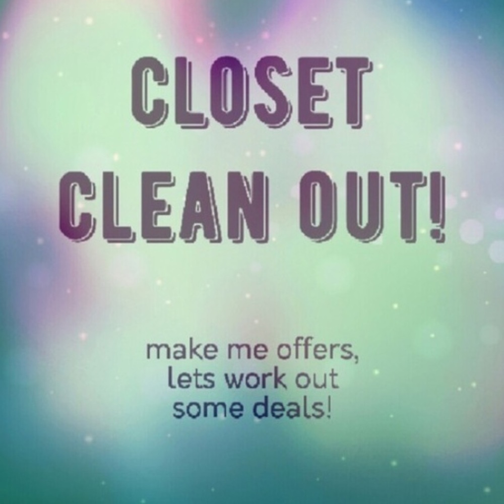 Closet Clean Out!